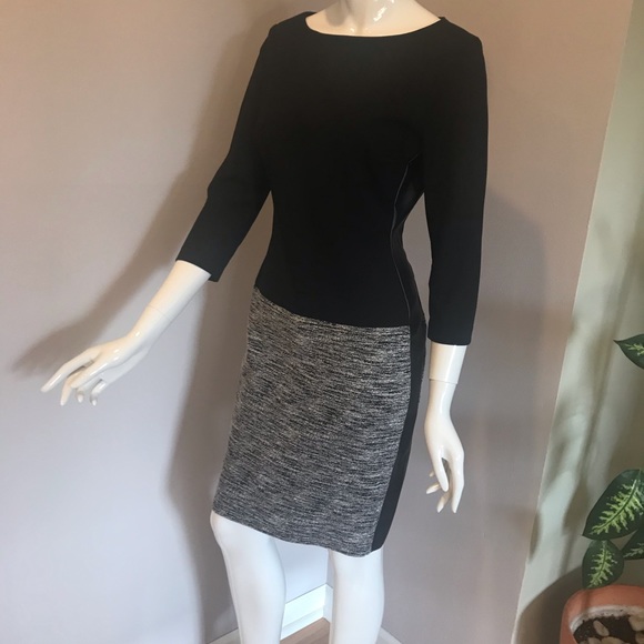 Lauren Ralph Lauren Two-Toned Sheath Dress - Picture 3 of 6